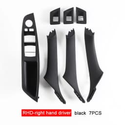 RHD LHD Car Interior Door Handle Inner Door Panel Trim Interior Pull Cover for BMW 5 Series F10 F11 520i 523i 525i 528i 535i