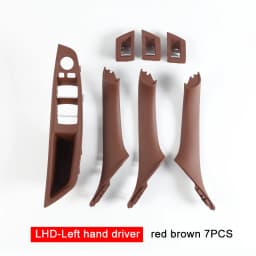 RHD LHD Car Interior Door Handle Inner Door Panel Trim Interior Pull Cover for BMW 5 Series F10 F11 520i 523i 525i 528i 535i