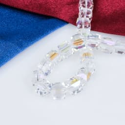 4/6/8/10mm Crystal Glass Square Beads Spacer For Women Jewelry Making DIY Accessories Wholesale Crafts Cube Bead Necklace