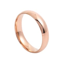 Classic 4mm Curved Stainless Steel Couple Ring Charm Men Women Titanium Steel Rings Best Party Gift Jewelry