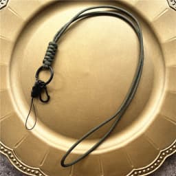 New Outdoor Rock Climbing Paracord Keychain Lanyard Snake Knot Split Ring ID Holder Mulyiple Use Long Lanyard For EDC Knife Key