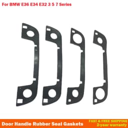 Car Exterior Front Or Rear Door Handle Rubber Seal Gaskets For BMW E36 E34 E32 3 5 7 Series Car Accessories