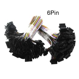 2pin 3pin 4pin 5pin 6Pin led connector Male/female JST SM 2 3 4 5 6Pin Plug Connector Wire cable for led strip light Lamp Driver