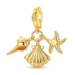 925 Sterling Silver Charms Summer Tortoise Whale Shark Seahorse Dolphin Starfish Pendant Bead Fit Bracelet Diy For Woman Jewelry