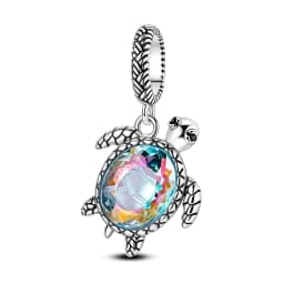 925 Sterling Silver Charms Summer Tortoise Whale Shark Seahorse Dolphin Starfish Pendant Bead Fit Bracelet Diy For Woman Jewelry
