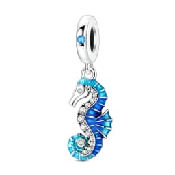 925 Sterling Silver Charms Summer Tortoise Whale Shark Seahorse Dolphin Starfish Pendant Bead Fit Bracelet Diy For Woman Jewelry