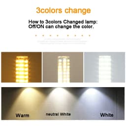 G9 LED Lamp 9W 12W 15W 20W 25W AC110V 220V SMD 2835 Cold/Warm/Natural Light Halogen Replacement LED Bulb