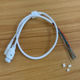 LAN cable for CCTV IP camera board module extra wires for POE Mid-Span type 4/5(+) 7/8(-) power supply
