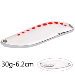 1Pcs Metal Spinner Spoon Fishing Lures 2.5g-30g Gold Silver Artificial Bait With Feather Treble Hook Trout Pike Bass Tackle
