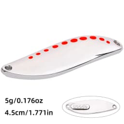 1Pcs Metal Spinner Spoon Fishing Lures 2.5g-30g Gold Silver Artificial Bait With Feather Treble Hook Trout Pike Bass Tackle
