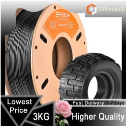 Eryone 0.5/1/3KG TPU Premium Filament 3D Print,Multicolor Available,500g tpu filament,Big Sale,500G/Spool