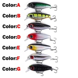 OUTKIT 2022 NEW Arrive Japanese Design Small Lures Fishing Lure 3g 40mm Sinking Minnow Mini Hard Bait For Perch Trout Bass