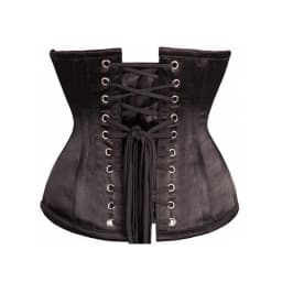New hourglass Steel boned corset sexy Lace up underbust Bustier Waistband Body Shapers Slimming Waist Trainer 8920