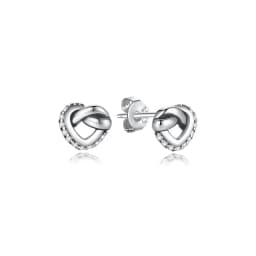 Original 925 Sterling Silver Earrings 2026 Stud Hoop Crystal Earings For Women Rose Gold Crown Heart Infinity Bee Earing Jewelry