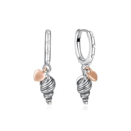 Original 925 Sterling Silver Earrings 2026 Stud Hoop Crystal Earings For Women Rose Gold Crown Heart Infinity Bee Earing Jewelry