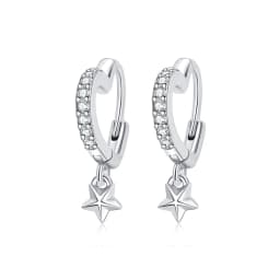 Original 925 Sterling Silver Earrings 2026 Stud Hoop Crystal Earings For Women Rose Gold Crown Heart Infinity Bee Earing Jewelry