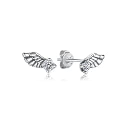 Original 925 Sterling Silver Earrings 2026 Stud Hoop Crystal Earings For Women Rose Gold Crown Heart Infinity Bee Earing Jewelry
