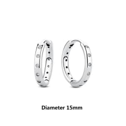 Original 925 Sterling Silver Earrings 2026 Stud Hoop Crystal Earings For Women Rose Gold Crown Heart Infinity Bee Earing Jewelry