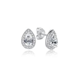 Original 925 Sterling Silver Earrings 2026 Stud Hoop Crystal Earings For Women Rose Gold Crown Heart Infinity Bee Earing Jewelry