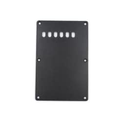 ABS 6 Holes Guitar Tremolo Cavity Cover Back Plate Standard Guitar Replacement for ST Electric Guitar Part Accessories