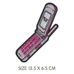 Retro Cute TV Tape Game Console Patches Embroidered Iron on Patches for Clothing DIY Motif Stripes Clothes Stickers Badges