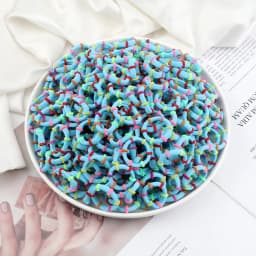 50/100Pcs/Lot Children Hair Bands Accessories Girl Candy Color Hair Ties Colorful Simple Rubber Band Ponytail Elastic Scrunchies