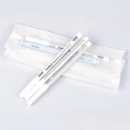 White Surgical Eyebrow Tattoo Skin Marker Pen Tool Accessories With Measuring Ruler Microblading Positioning