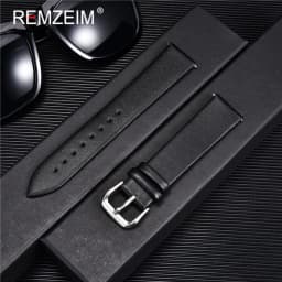 Ultra-thin Genuine Leather Watchband Watch Belt Strap Wristwatches Band 8mm 10mm 12mm 14mm 16mm 18mm 20mm 22mm Red White Black