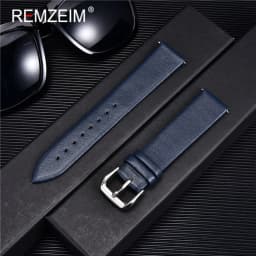 Ultra-thin Genuine Leather Watchband Watch Belt Strap Wristwatches Band 8mm 10mm 12mm 14mm 16mm 18mm 20mm 22mm Red White Black