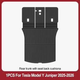 For Tesla New Model Y Juniper Premium/Performance 2025+ TPE Floor Mats Luggage Mat Wear-resistant Foot Pads ModelY Trunk Mats