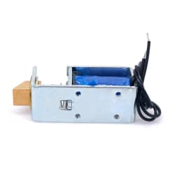 1Pc TAU-S0837DL DC 6V 12V 24V Electric Locks Electromagnet Stroke 10mm Magnetic Lock for the Cabinet Door Lock