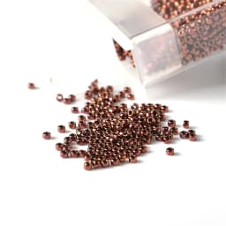1.5mm Japan TOHO Round Beads 15/0 Metallic Color 10g 2500pcs Gold-plate Glass Seed Bead For Needlework Handemade Jewelry Making