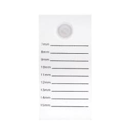 1pcs Acrylic Double-sided Scale Eyelash Board Grafting Eyelash Scale Plate Showcase Eyelashes Tool Containing One Blossom Cup
