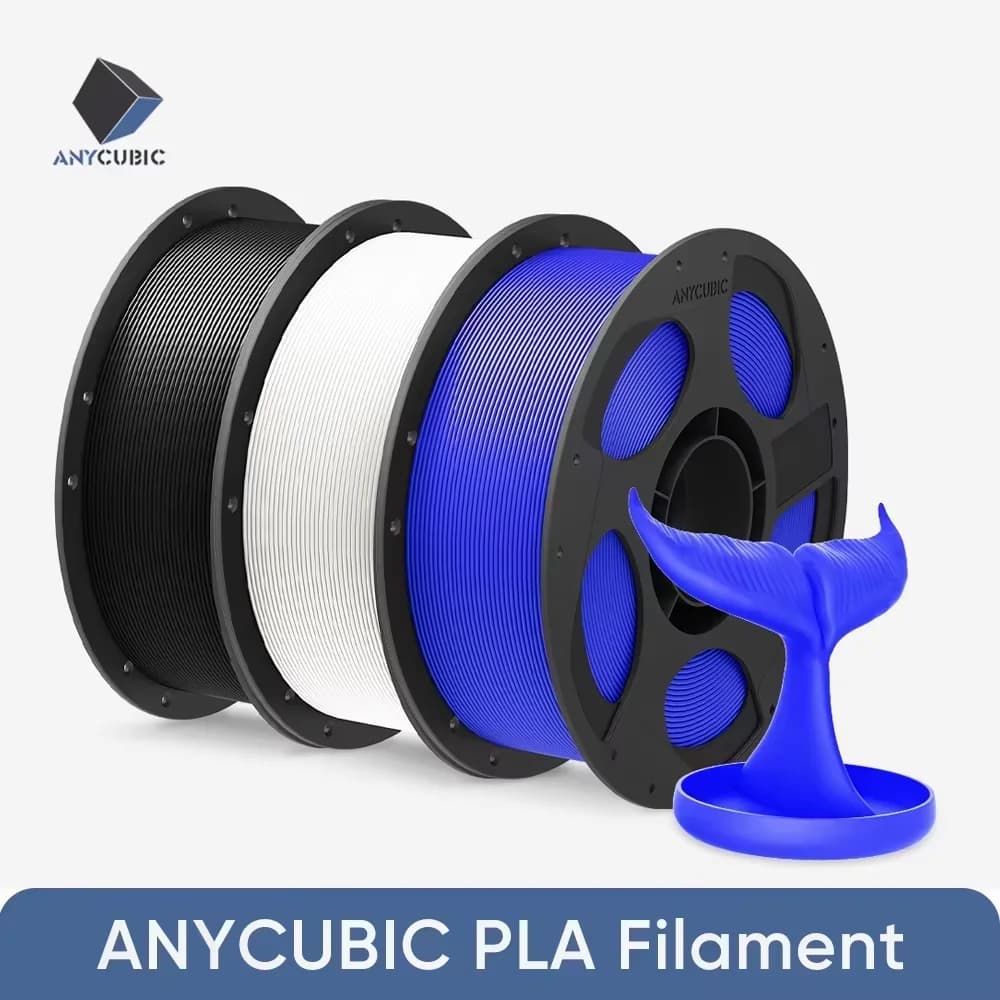 Anycubic PLA Filament 1.75mm 1kg/Roll for FDM 3D Printer Printing Plastic Consumables Material for Kobra 2 Neo Pro Max Plus