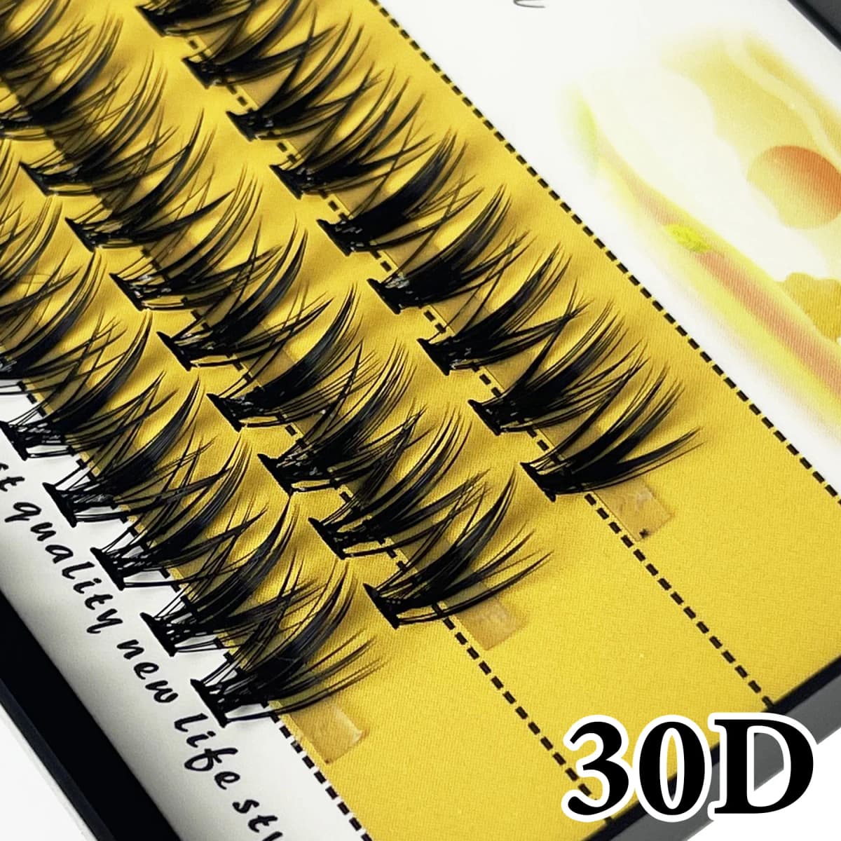 20/30D Natural False Eyelashes 1 Box/60 Cluster Eyelash Extension 3D Russia Individual Eyelashes Bunches Makeup Lashes Wholesale