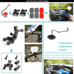 Action Camera Accessories For Gopro Hero 9 8 7 5 4 For Dji Osmo Action Backpack Suction Cup For Glass Mount 4k Case Helmet
