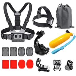Action Camera Accessories For Gopro Hero 9 8 7 5 4 For Dji Osmo Action Backpack Suction Cup For Glass Mount 4k Case Helmet