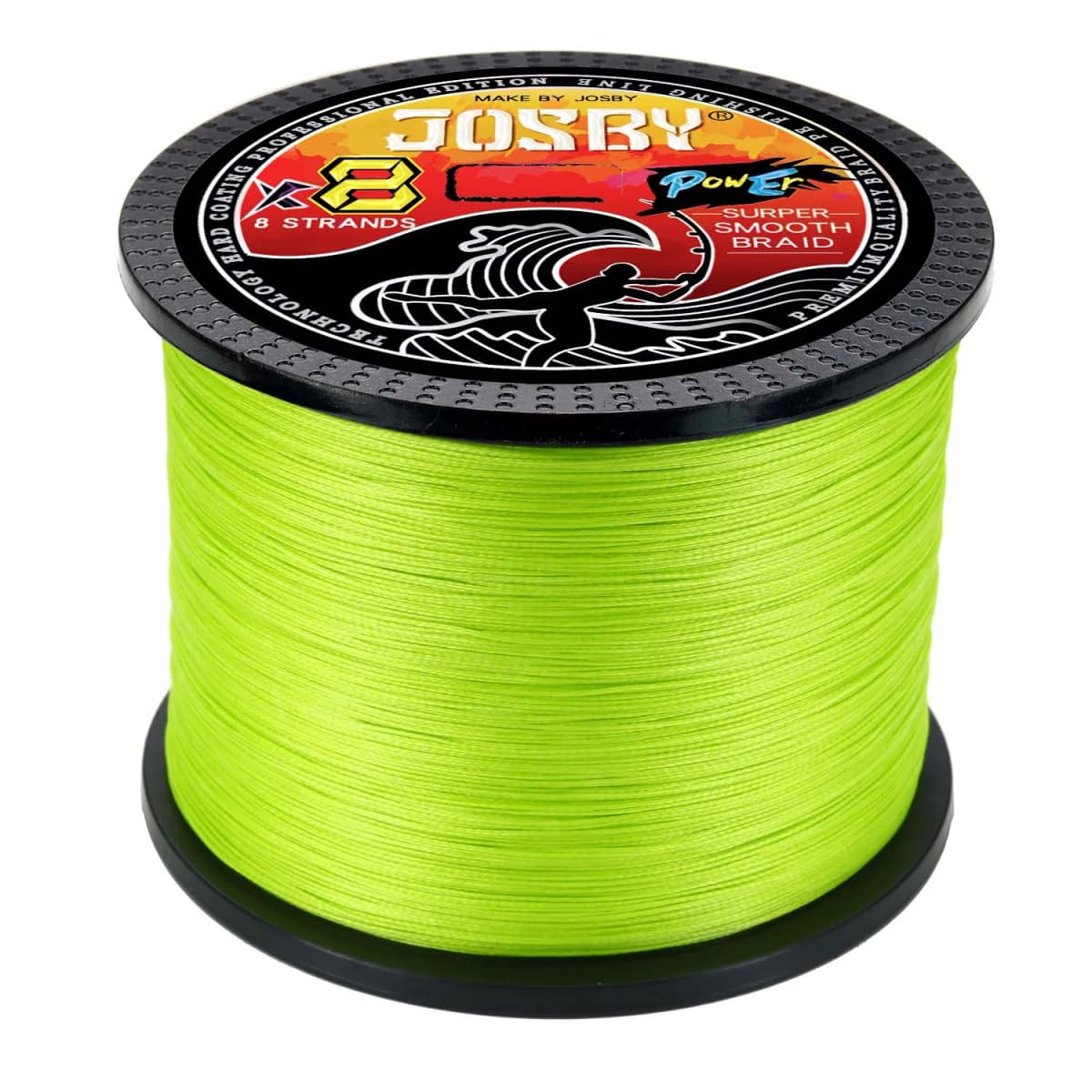 JOSBY 200M 300M 500M 1000M Multicolour 100% PE 8 Braided Wire 4 Strands Multifilament Japanese Fishing Line 10-90LB Weaves Cord