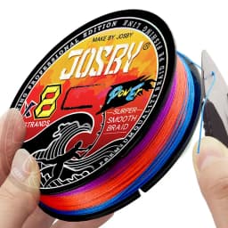 JOSBY 200M 300M 500M 1000M Multicolour 100% PE 8 Braided Wire 4 Strands Multifilament Japanese Fishing Line 10-90LB Weaves Cord