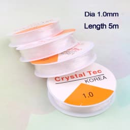0.5/0.6/0.7/0.8/1mm Stretchy Elastic Beading Cord String Crystal Line Wire Thread for Jewelry DIY Making Bracelet Handmade