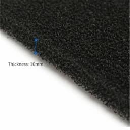 5/10/20Pcs Universal Black Activated Carbon Foam Sponge Air Filter Impregnated Sheet Pad Filter Sponge