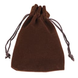25/50pcs/Lot Golden Color Edge Velvet Jewelry Gift Bag 5x7 7x9 9x12cm Drawstring Wedding Display Sweets Packing Bag Wholesale