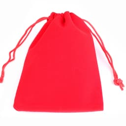25/50pcs/Lot Golden Color Edge Velvet Jewelry Gift Bag 5x7 7x9 9x12cm Drawstring Wedding Display Sweets Packing Bag Wholesale