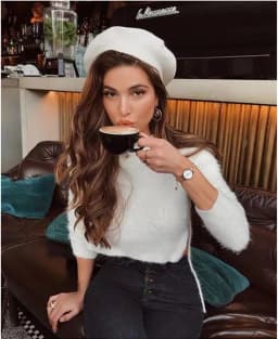 Thick Warm Wool Woolen Beret Hat 70g Weight Girl Women Casual Vintage Round Artist Pumpkin Hat Caps Gorros