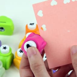 Mini Flower Hole Punch Tool for DIY Scrapbooking, Card Making, Paper Crafts - 3/5/7mm Handmade Calico Puncher