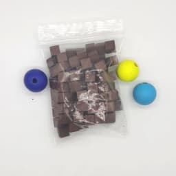 100Pcs/lots 14colors 10mm Cube Wood Cubes Colorful Dice Chess Pieces Right Angle For Token Puzzle Board Games Early Education
