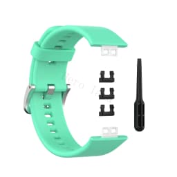 Sport Silicone Watchband For Huawei Watch Fit Strap Original SmarwatchWriststrap Belt Bracelet Printing Accessories with tool