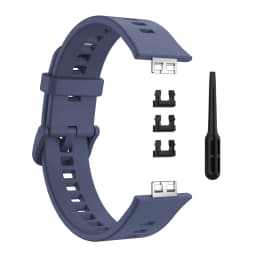 Sport Silicone Watchband For Huawei Watch Fit Strap Original SmarwatchWriststrap Belt Bracelet Printing Accessories with tool