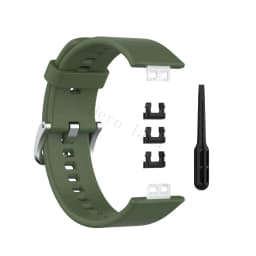 Sport Silicone Watchband For Huawei Watch Fit Strap Original SmarwatchWriststrap Belt Bracelet Printing Accessories with tool