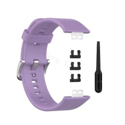 Sport Silicone Watchband For Huawei Watch Fit Strap Original SmarwatchWriststrap Belt Bracelet Printing Accessories with tool